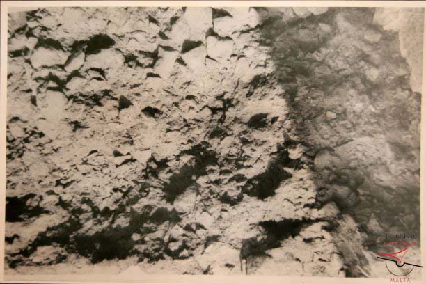 Foundations beneath modern building at Citadel