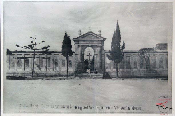Facade of the Matrice cemetery in St Augustine Square