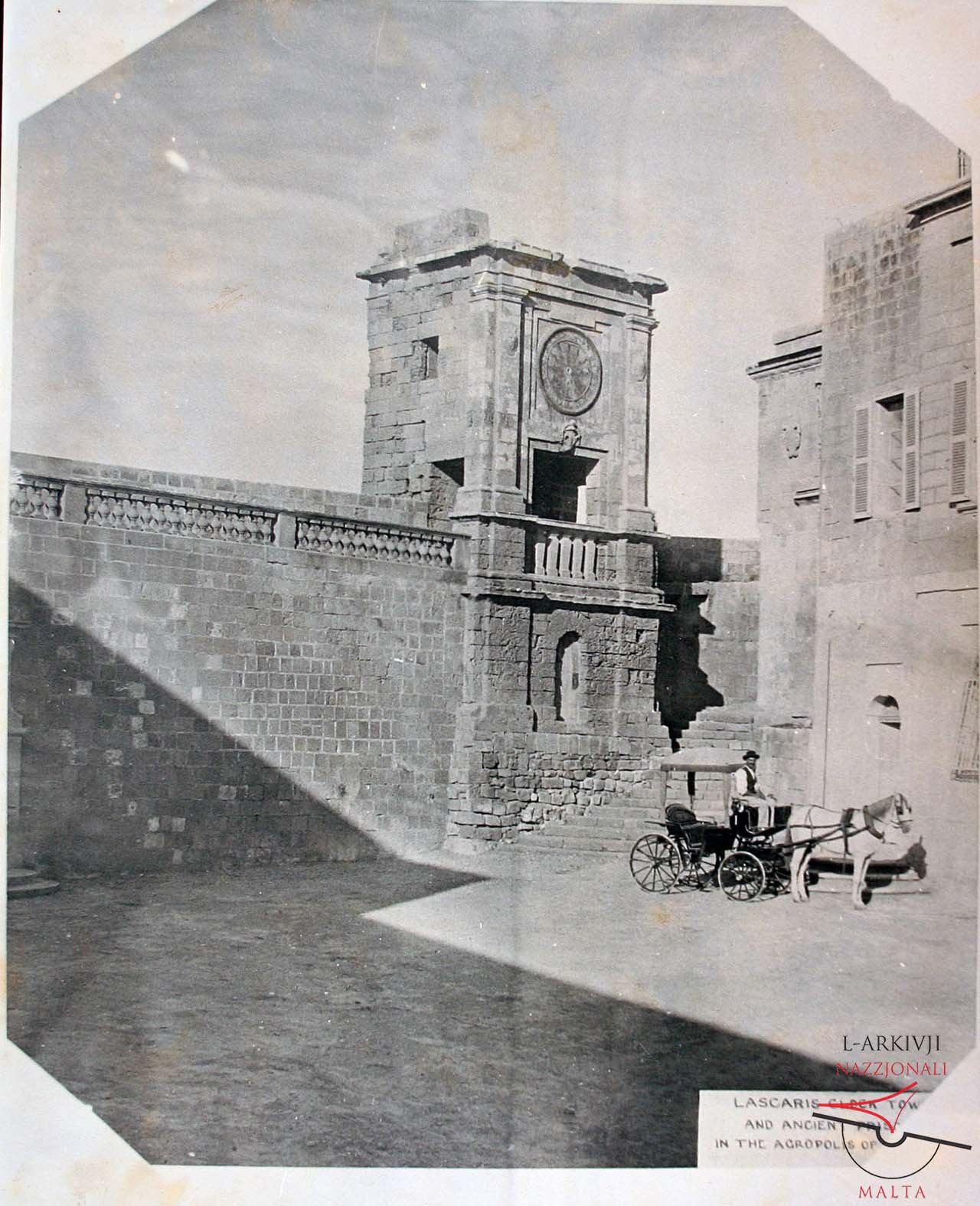 The Old Clock Tower from Cathedral Square