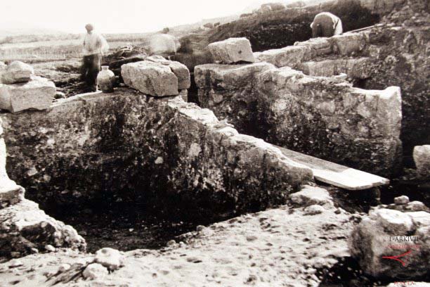 Roman Villa excavation site at Ramla bay