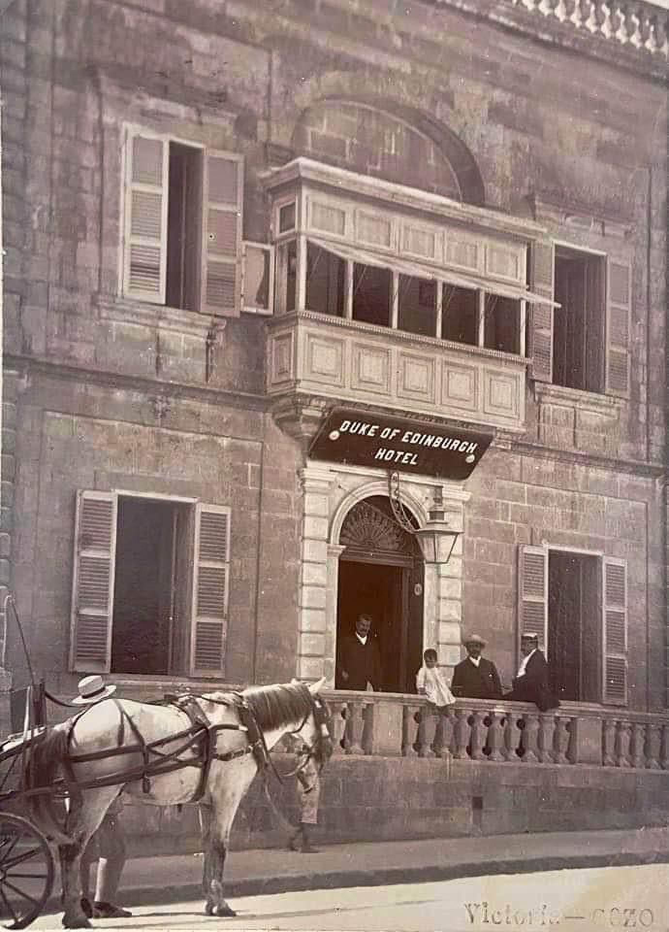 The Duke of Edinburgh Hotel in its prime