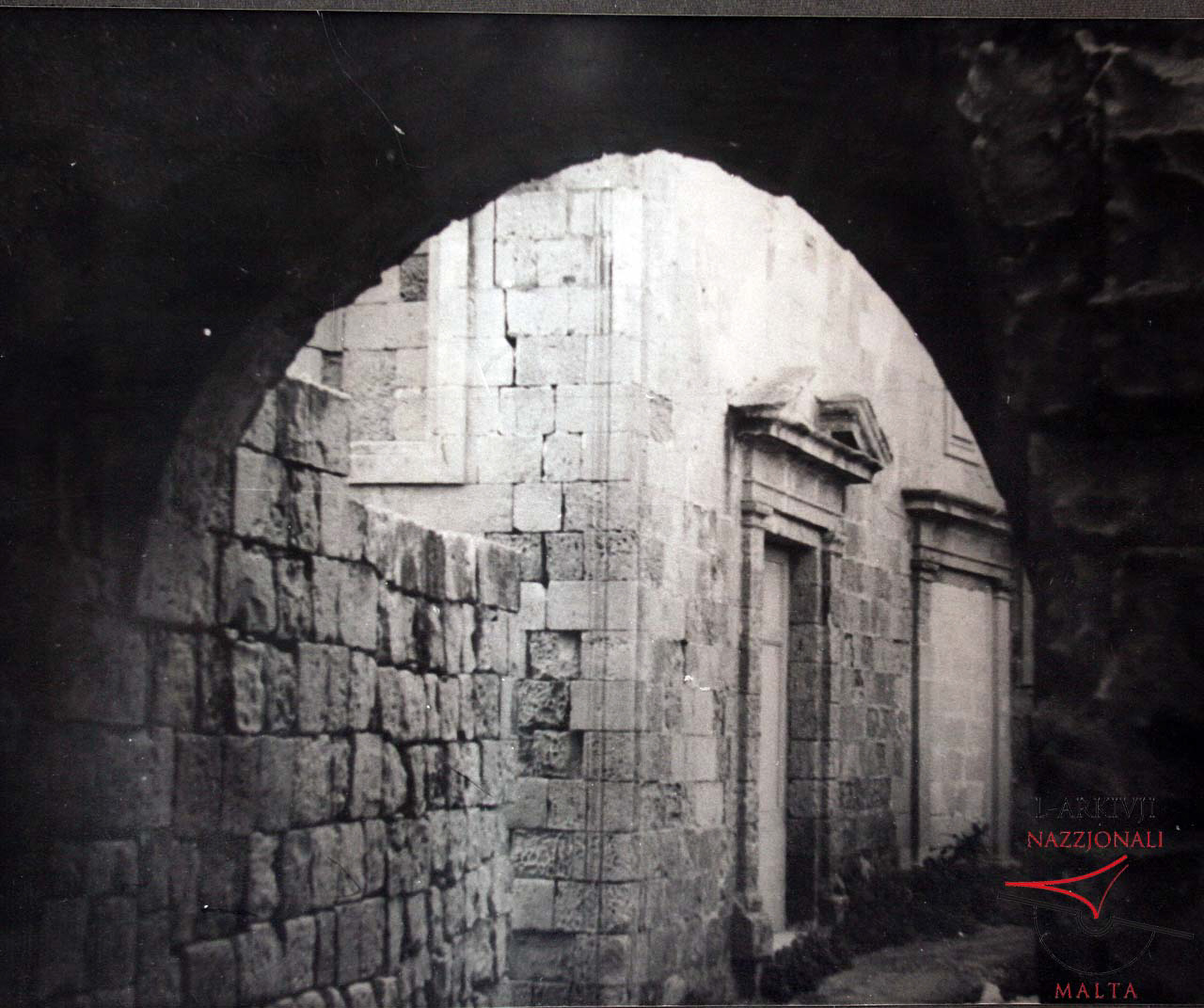 St Joseph Chapel through the archway