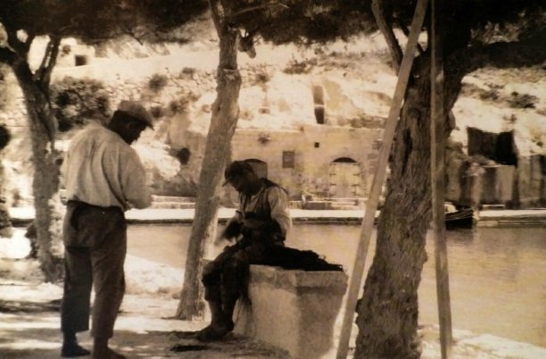 Fishermen at Xlendi bay