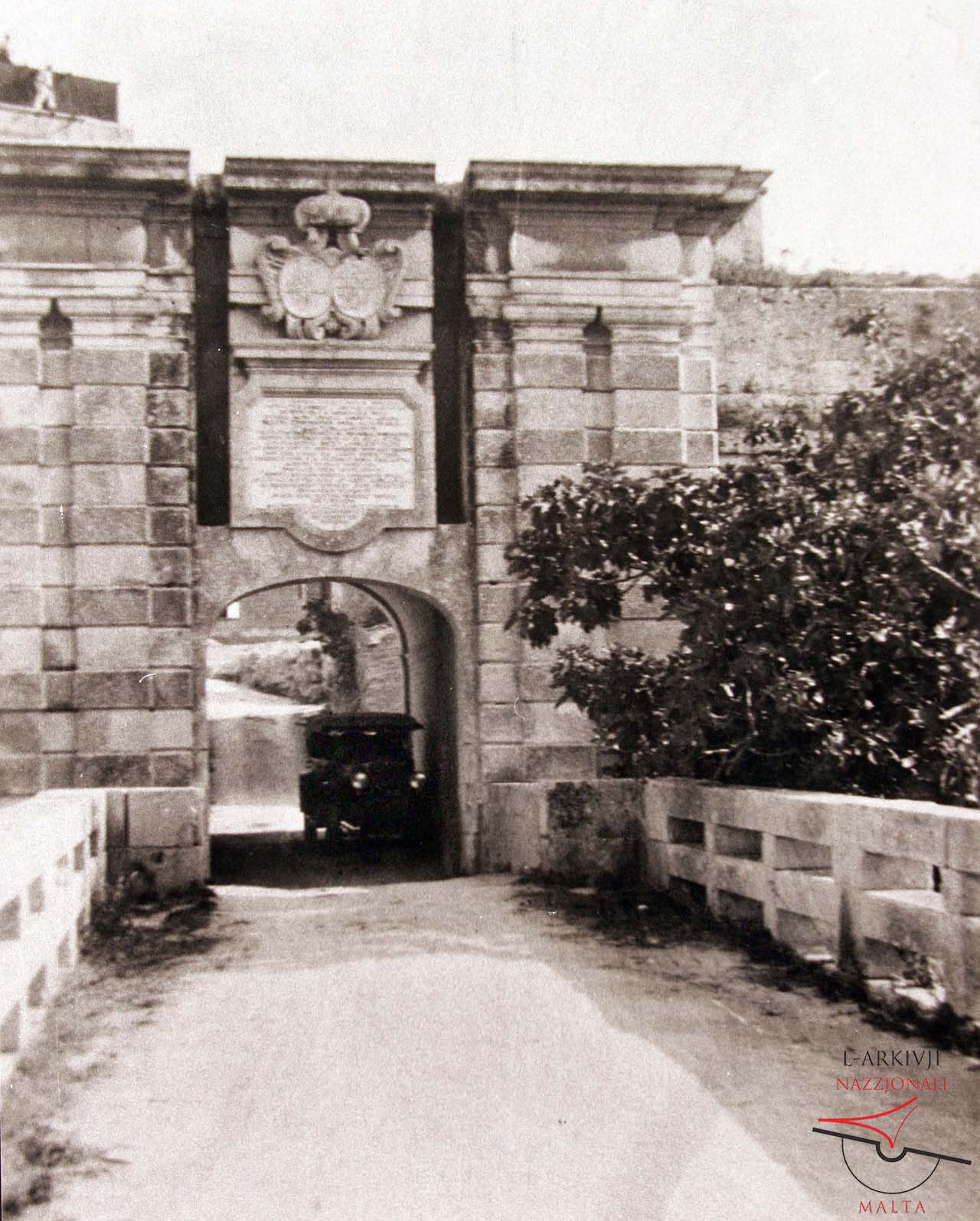 Fort Chambray's main gate
