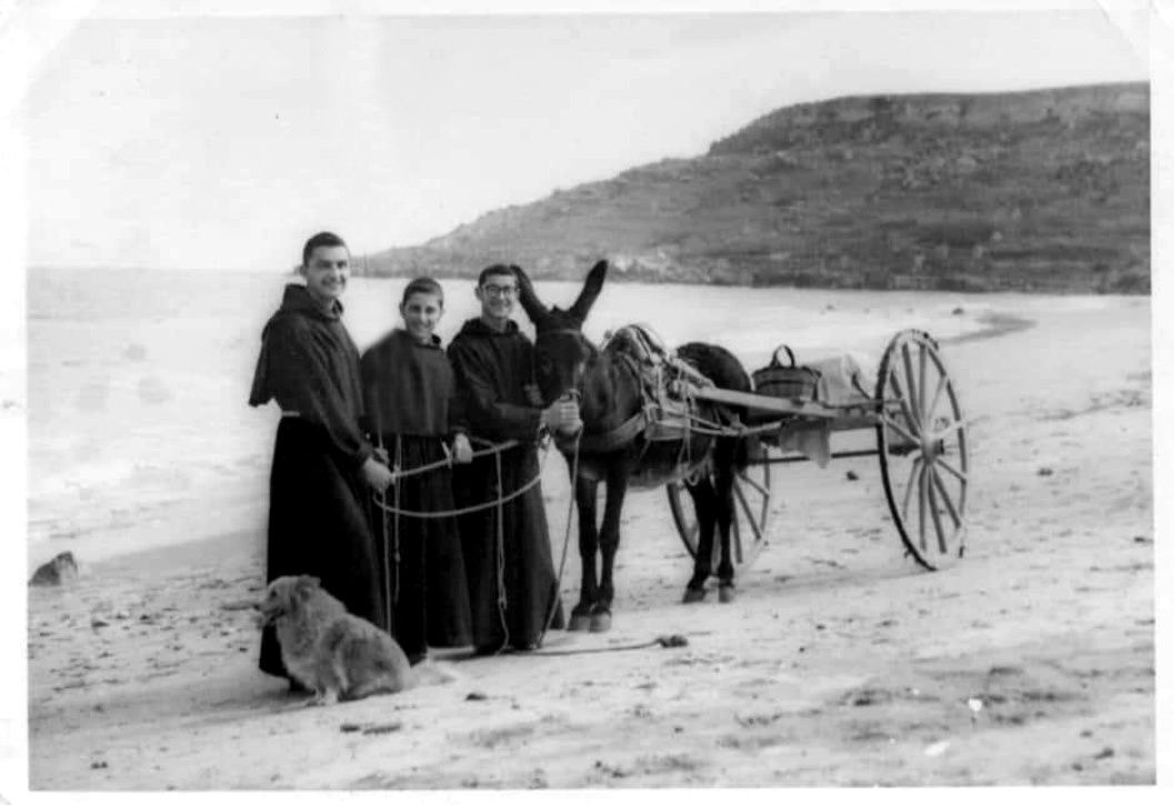 Monks at Ramla Bay