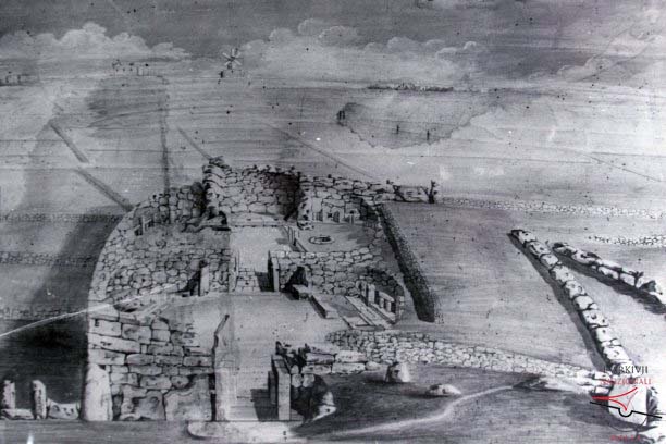 Prospect of the Temple of Gozo