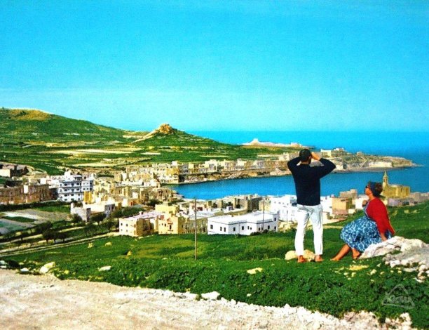 Marsalforn bay from Xagħra