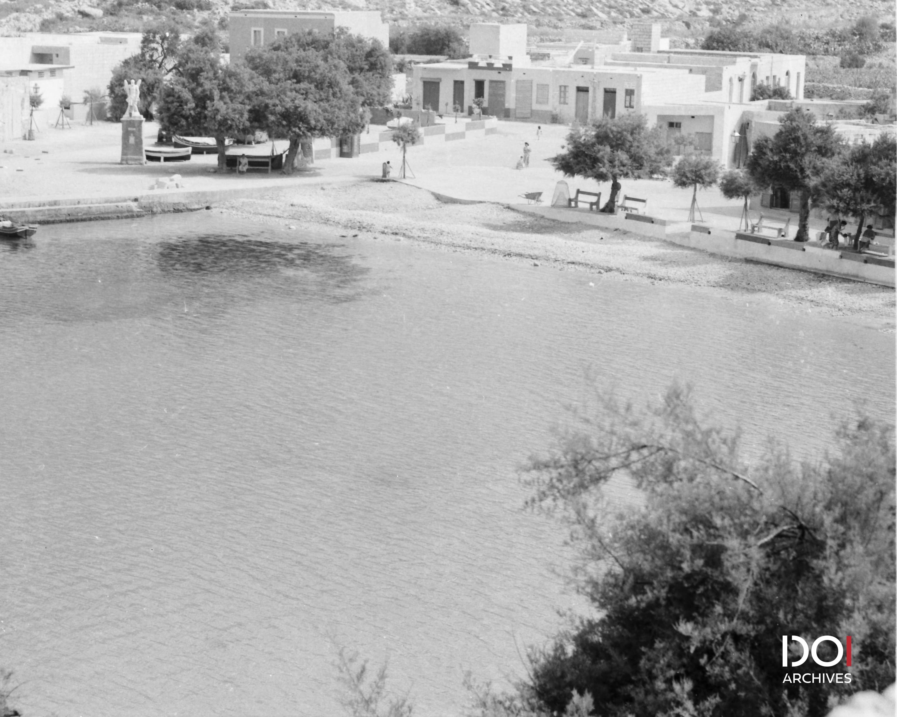 Xlendi promenade in the past