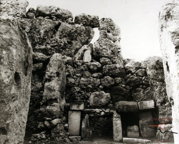 Ġgantija's North Temple inner apse