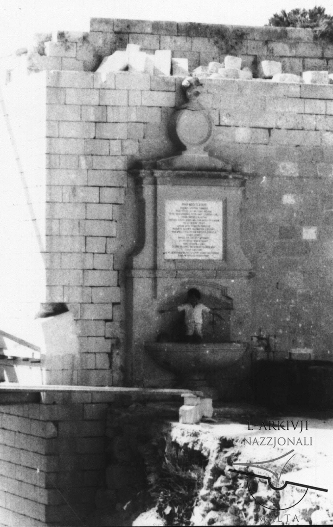 Dolphin fountain in the Cathedral Square