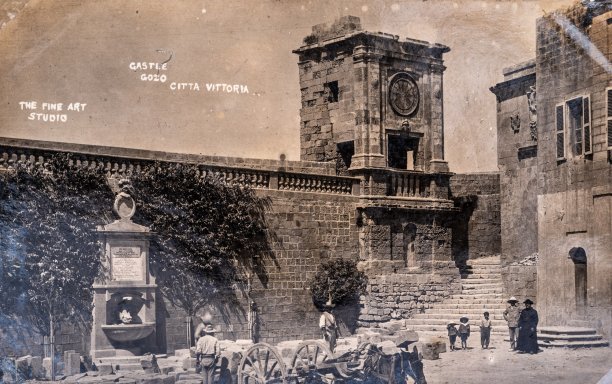 Historic view of Cittadella entrance