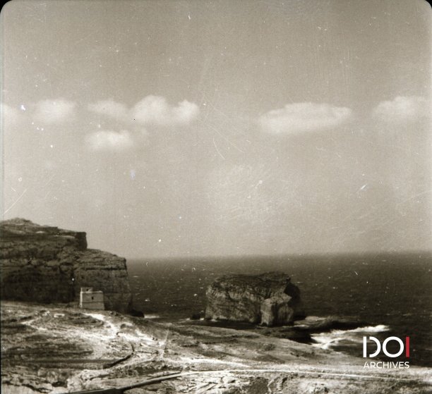 Rugged coastline at Dwejra