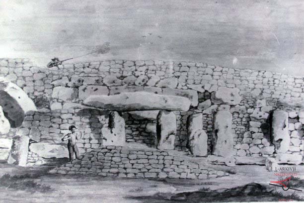 Prospect of the Temple of Gozo