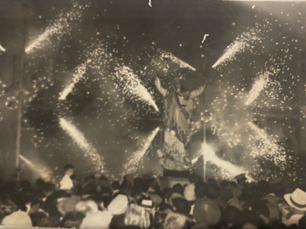 Fireworks at St Mary’s Feast