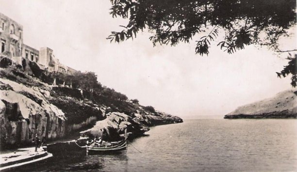 Tranquil waters at Xlendi bay