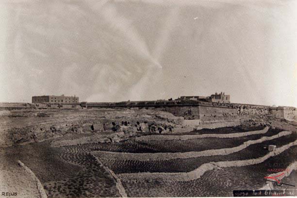 Fort Chambray from ix-Xatt l-Aħmar