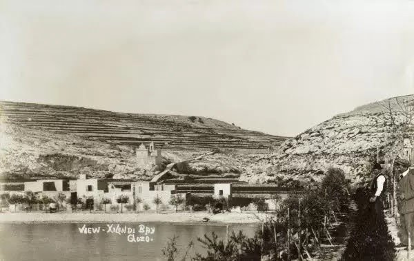 View of Xlendi bay