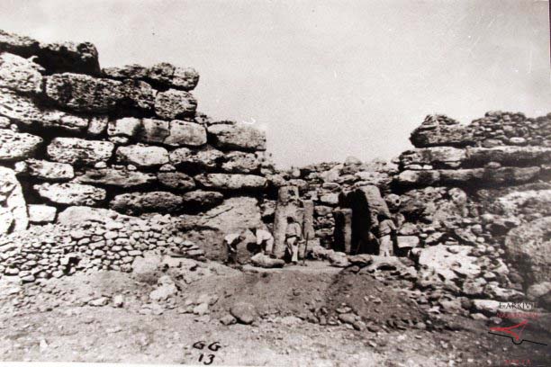 Ġgantija Temples' south entrance