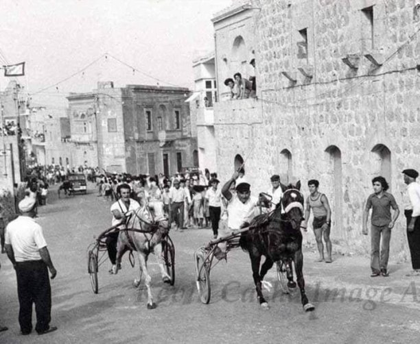 Horse racing during the Xagħra feast