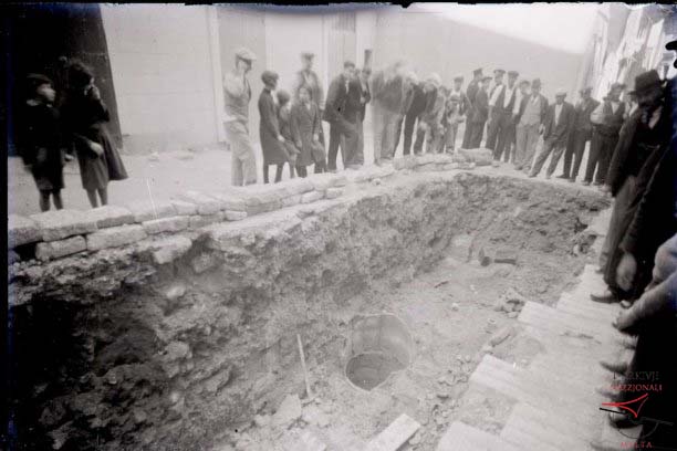 Discovery of cistern near St George Church