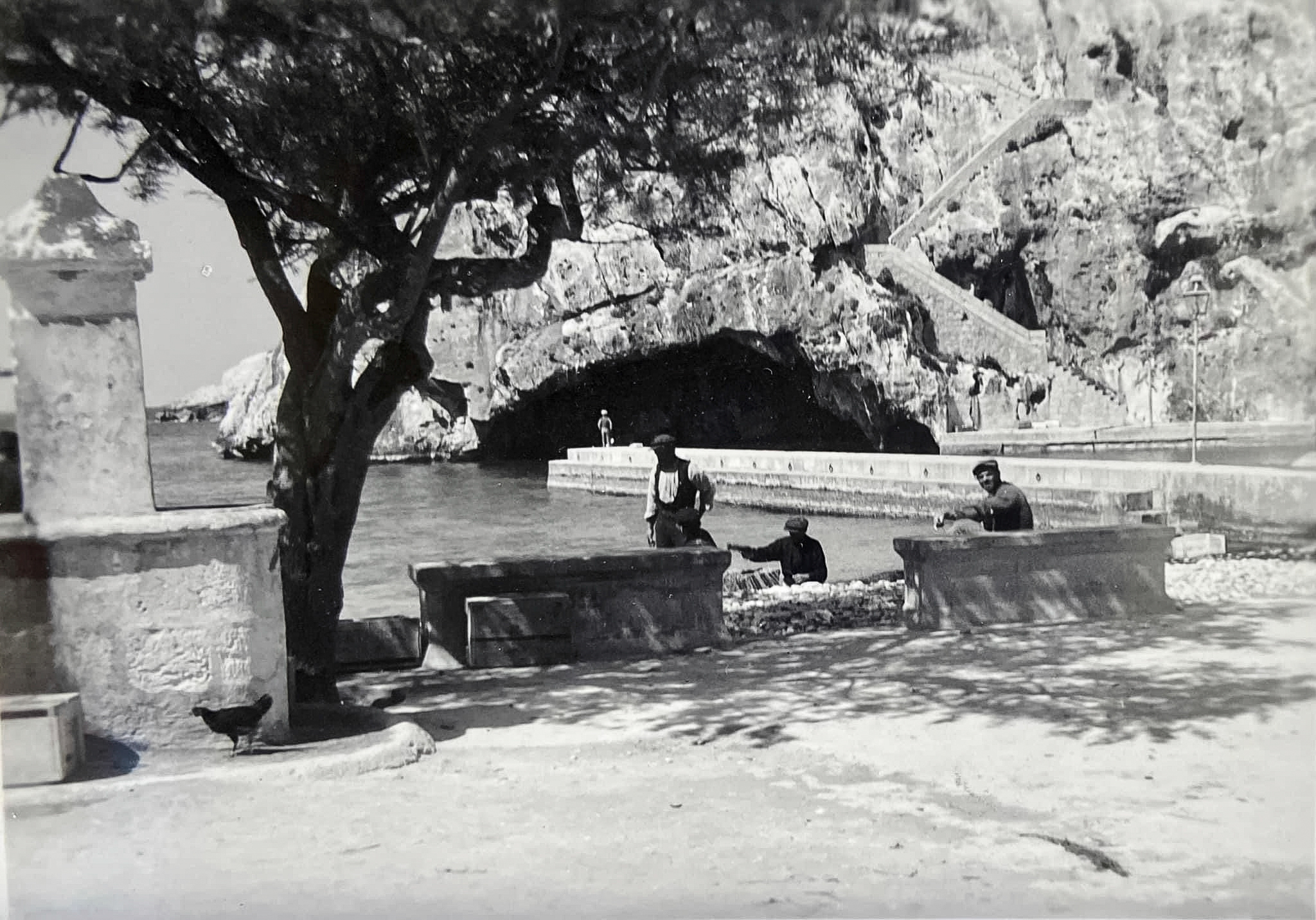 Shaded moments by Xlendi’s rocky shore