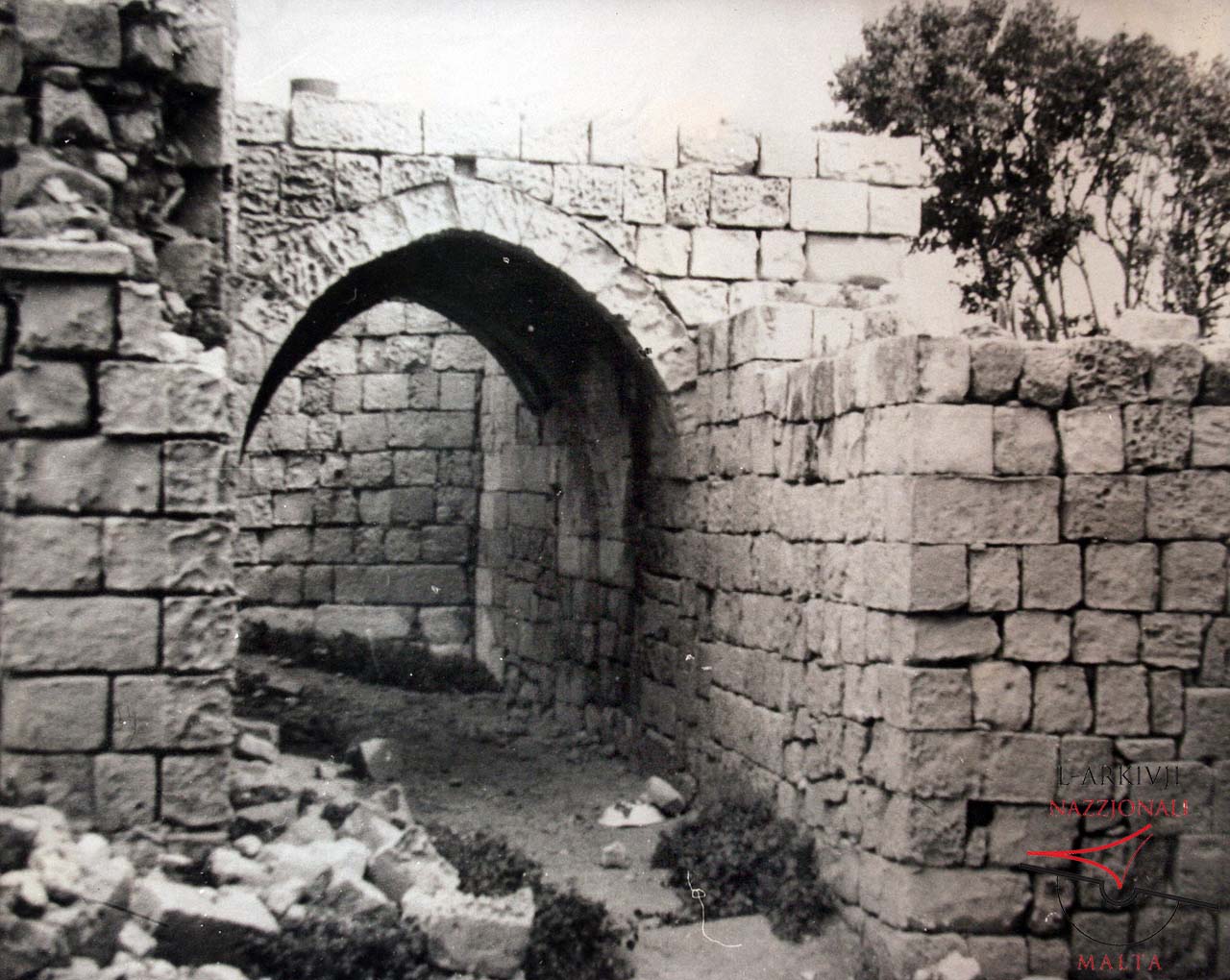 Arched way in the Citadel
