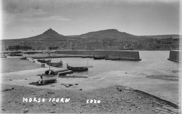 Marsalforn Bay view from il-Menqa