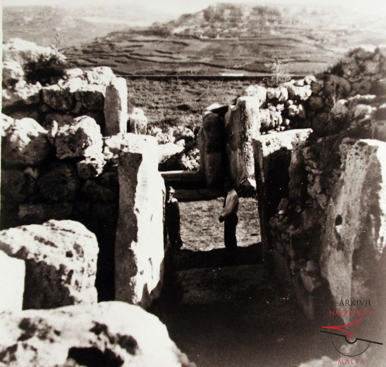 Ġgantija's South Temple view