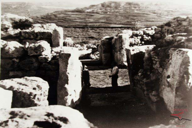 Ġgantija's South Temple view