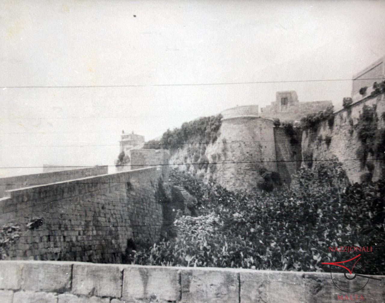 The ditch and its counterscarp of the Citadel