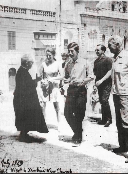 Royal visit to Xewkija Church