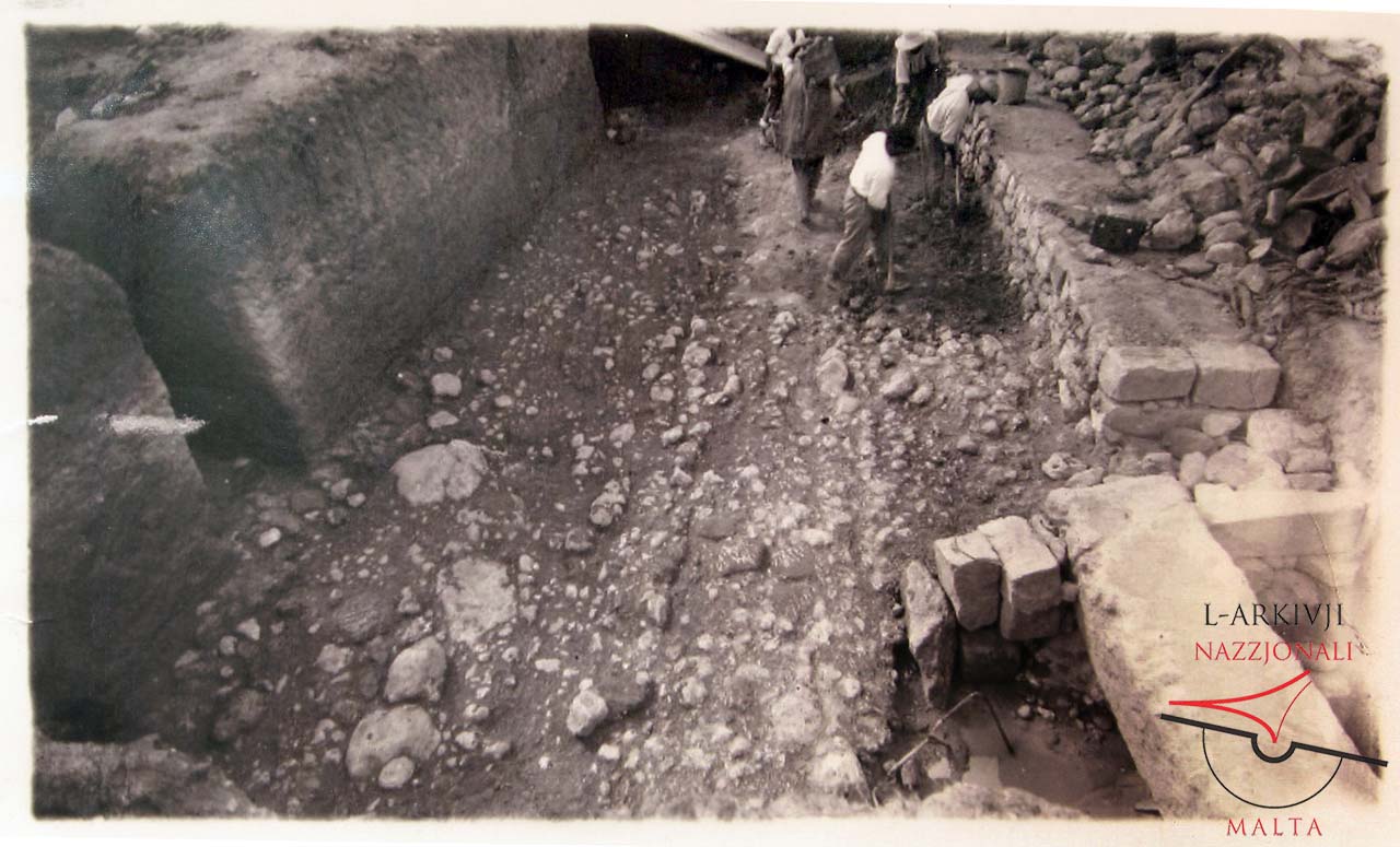 Roman remains on Rabat-Kercem road