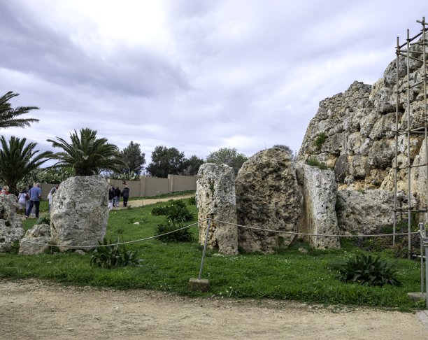 Ġgantija Megalithic Temples' Entrance
