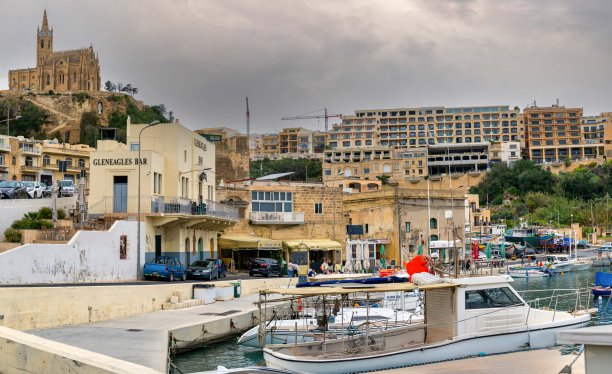 Mġarr Harbour and Gleneagles Bar