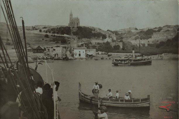 View of MV Golly and MV Wembly