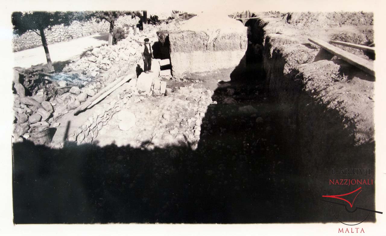 Roman remains on Rabat-Kercem road