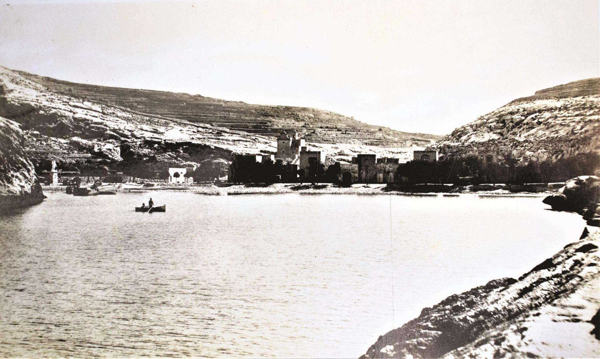 Xlendi bay in simpler times