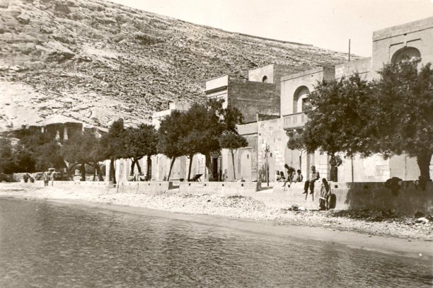 Seaside promenade in Xlendi bay