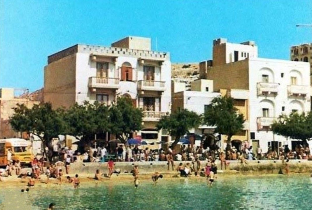 Summer day at Xlendi bay