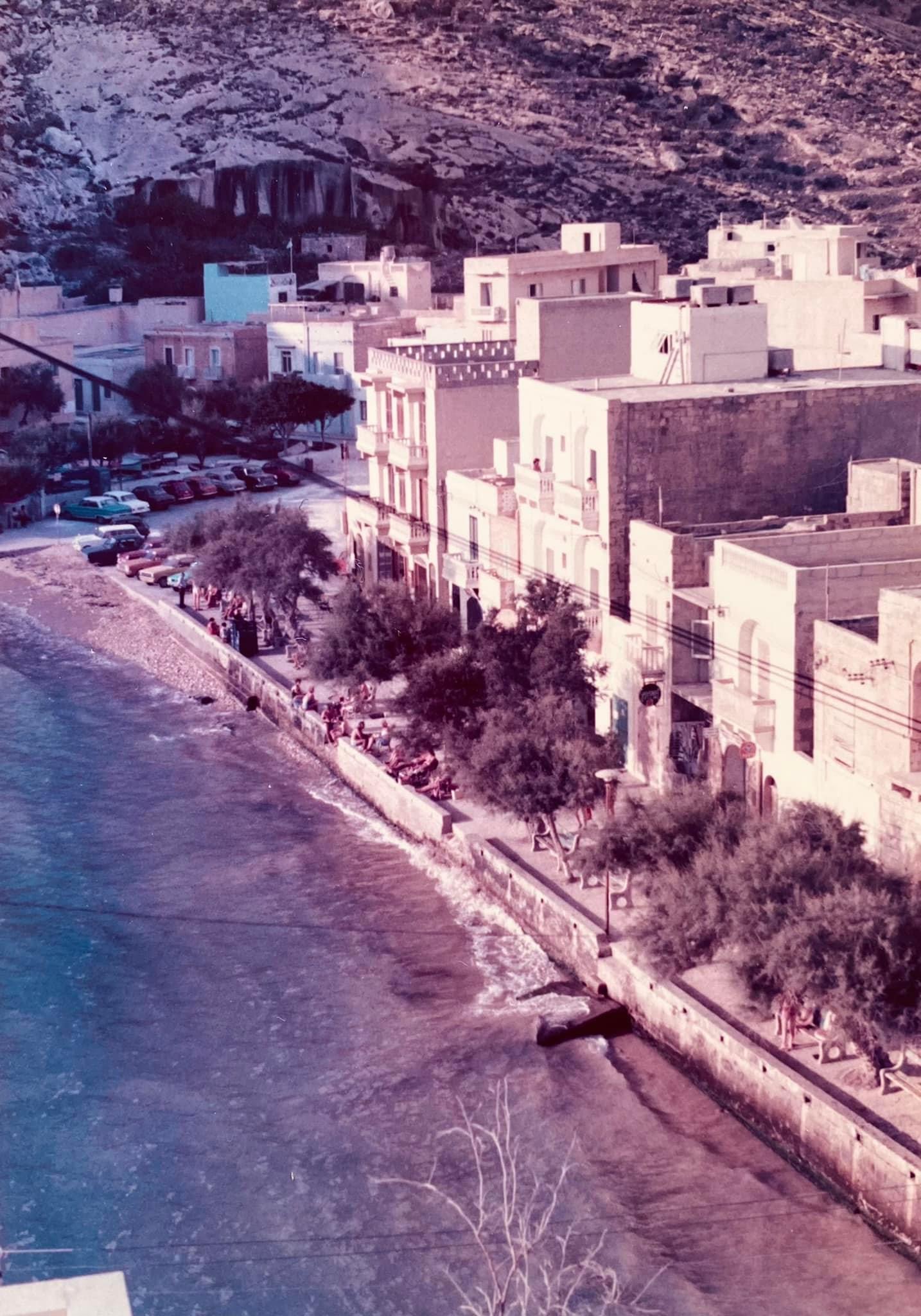 Waterfront promenade at Xlendi