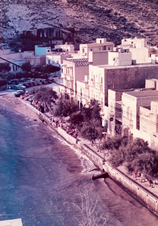 Waterfront promenade at Xlendi