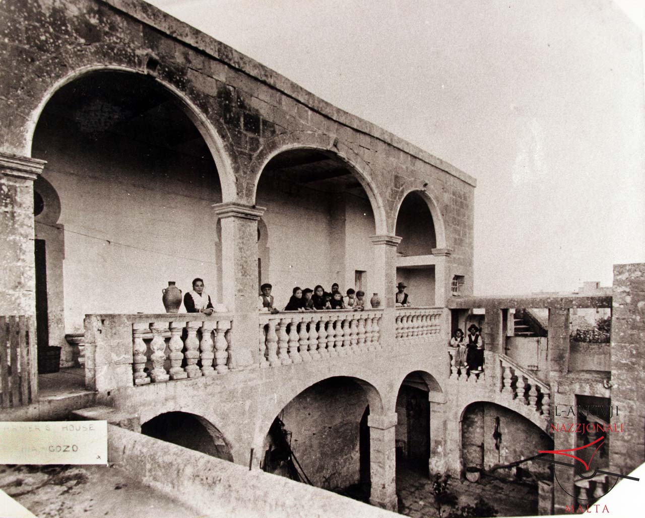 A traditional farmer’s house.