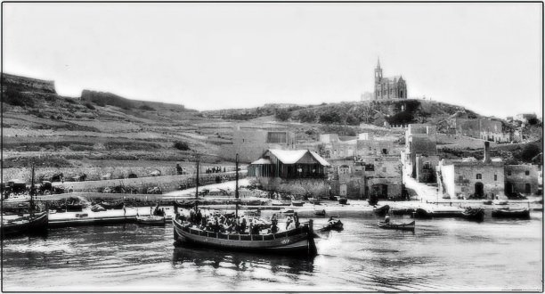 Historic View of Mgarr Harbour