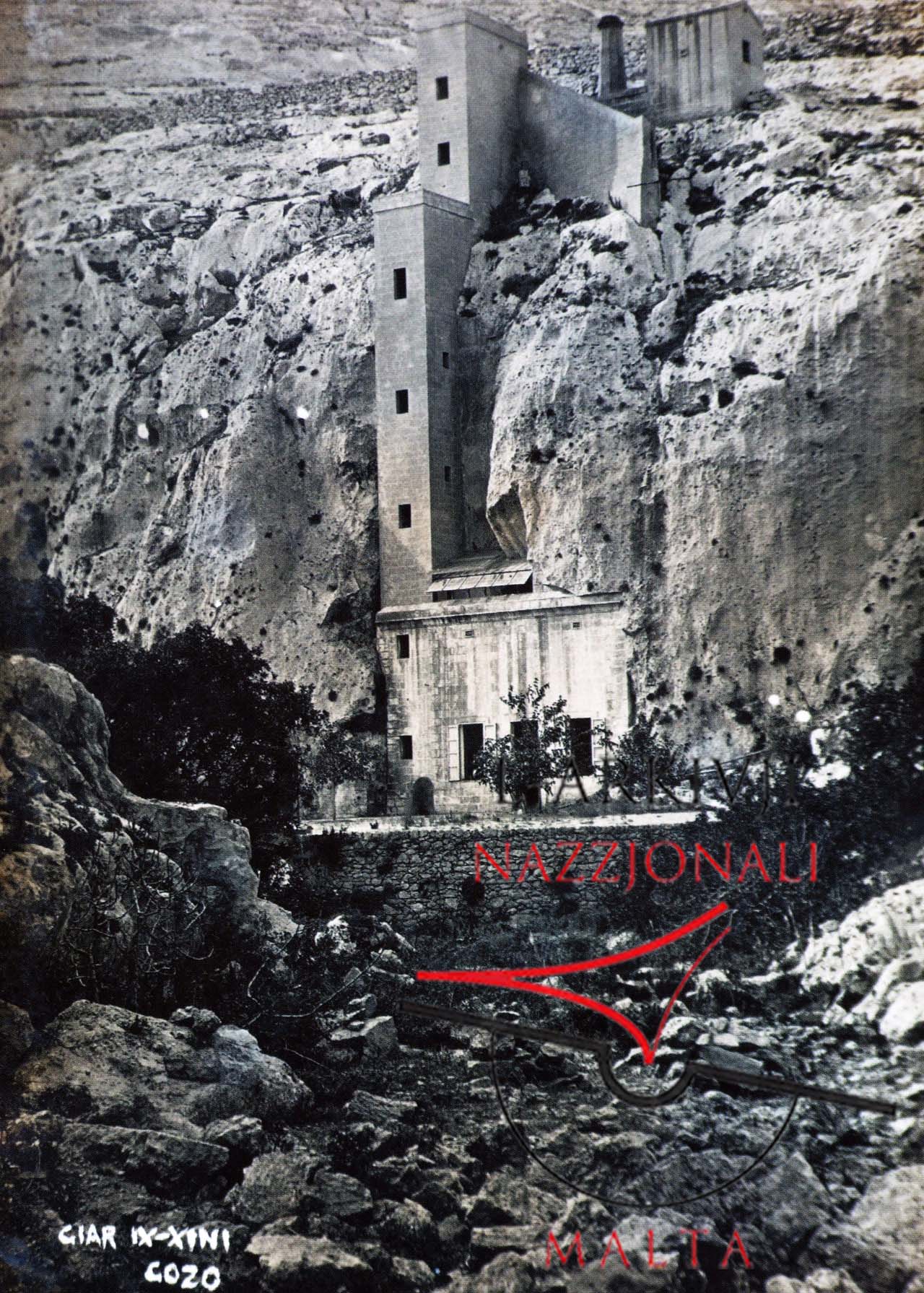 Pumping stations at Wied Mġarr ix-Xini