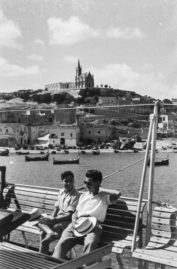 Arriving at Mġarr Harbour