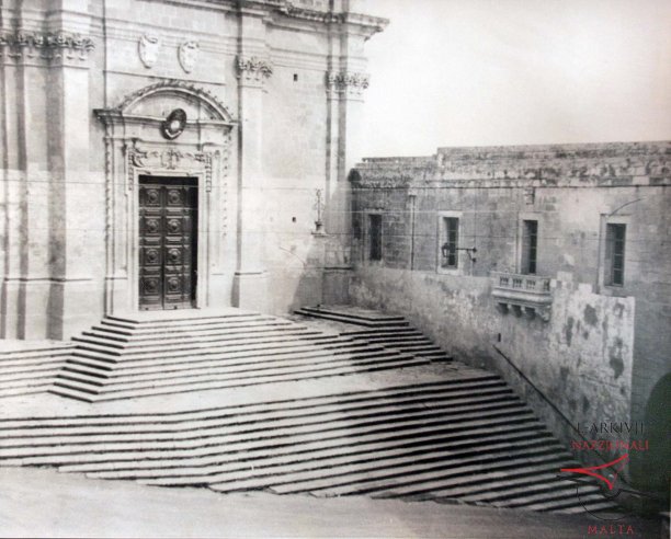 The Cathedral main entrance in the Citadel
