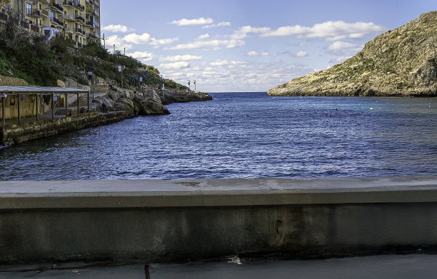 Xlendi seaside promenade
