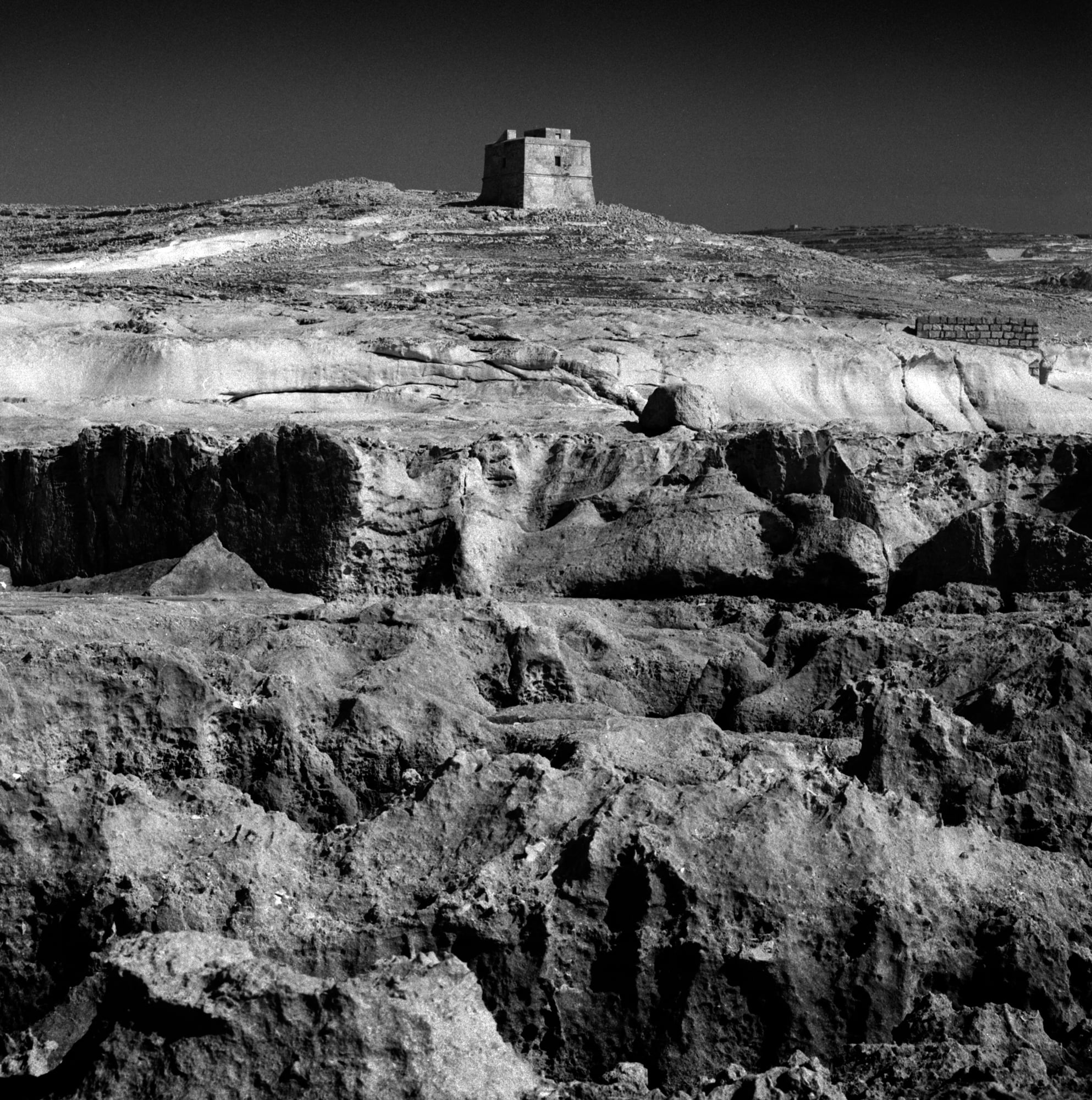 Overlooking Dwejra Tower