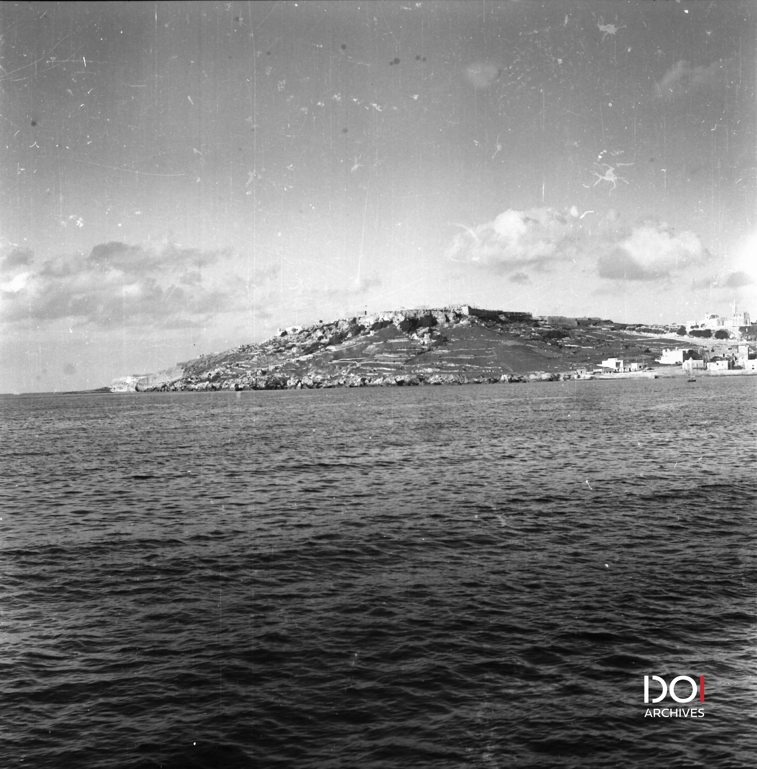 Mġarr Harbour from afar