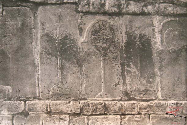 Tomb slabs in Matrice cemetery